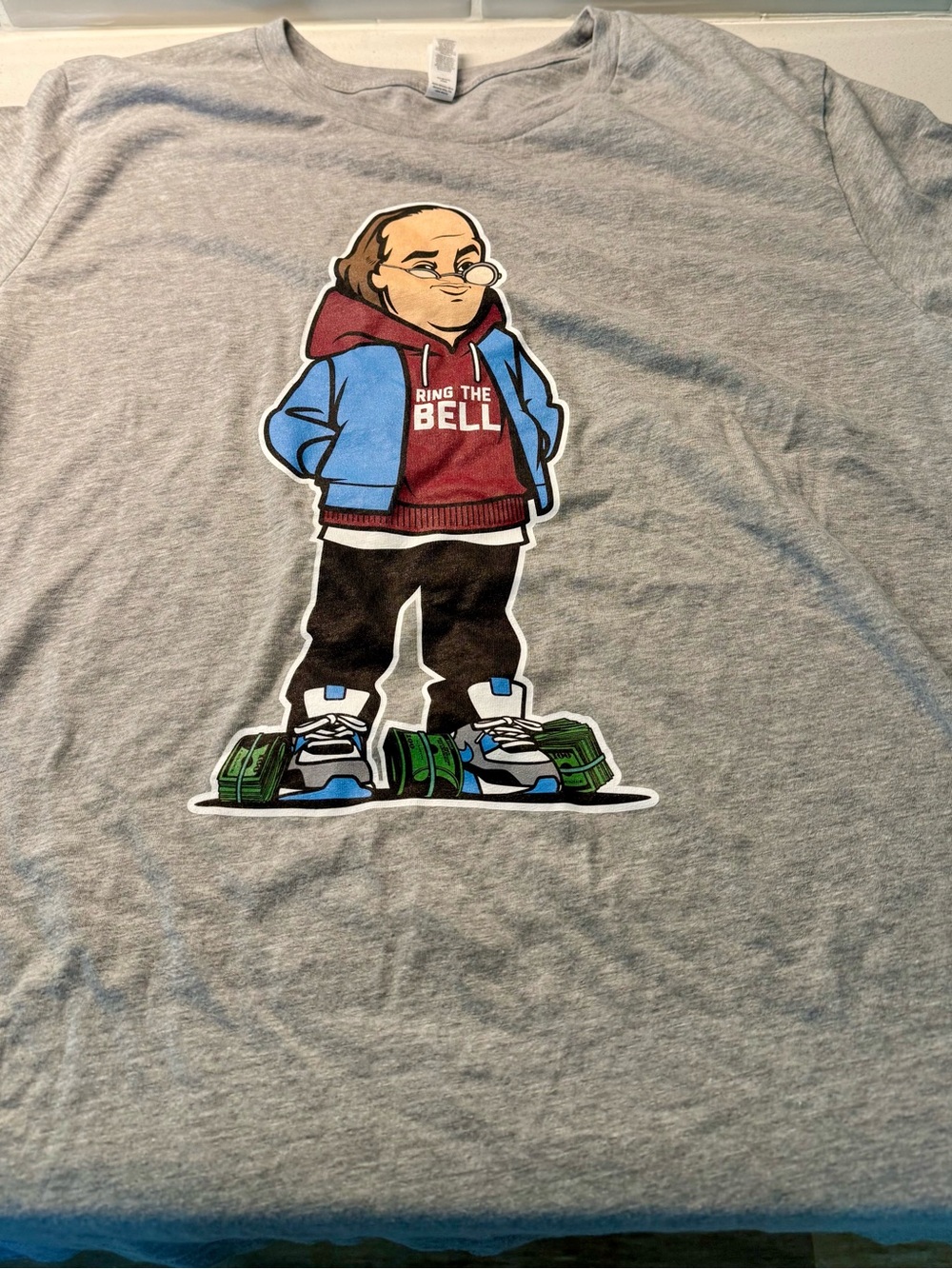 Philadelphia Phillies / Ben Franklin /Ring The Bell T shirt